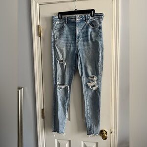 American Eagle next level stretch, highest rise jegging, size 14